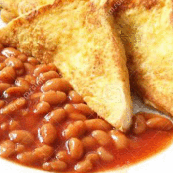 Beans and Toasted bread