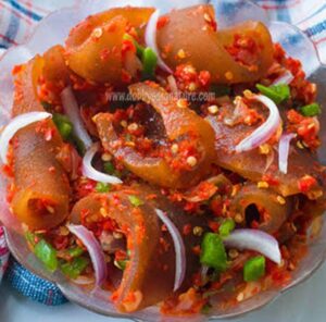 Peppered Ponmo