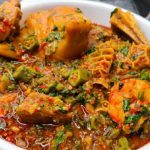 Okra Soup with beef