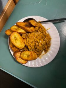 Beans and Plantain Porridge